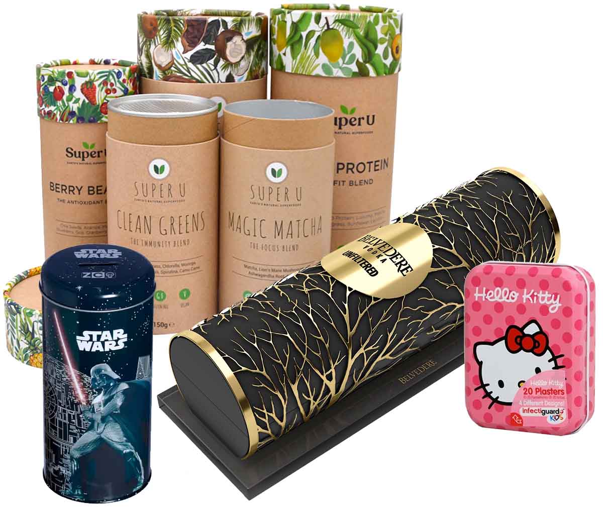 Výroba tubusů, krabiček a dóz na míru